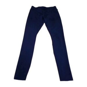 Nike Pro Dri-FIT Leggings Womens Medium Royal Blue Athleisure Coin Pocket